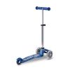 Patinete De Tres Ruedas Micro Mobility Azul Glitter Led Mmd219