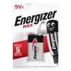 Energizer Alkaline Max - Pack De 1 Pila Alcalina Max  9v