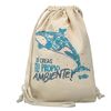 Mochila De Cuerdas Ecofriendly  Whale Beige Totto B02