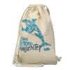 Mochila De Cuerdas Ecofriendly  Whale Beige Totto B02