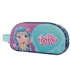 Estuche Escolar Dos Compartimentos  Stargirls Azul Totto 5ff