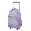 Mochila Escolar Con Ruedas  Renglon Multicolor  Totto 0qj