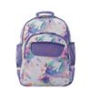 Mochila Escolar Estampado Flores Lila Totto Crayoles 2hl