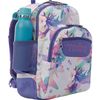 Mochila Escolar Estampado Flores Lila Totto Crayoles 2hl