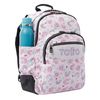 Mochila Escolar Blanco Y Arcoíris Rosa Totto Crayoles 3h7