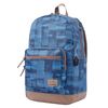 Mochila Urbana Azul Y Cuadros Totto Tocax 3js