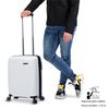 Maleta Trolley Pequeña Color Blanco - Traveler