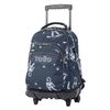 Mochila Escolar Con Ruedas Estampado Astronautas - Renglones