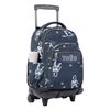 Mochila Escolar Con Ruedas Estampado Astronautas - Renglones