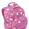 Mochila Escolar Rosa Fiesta Gatitos - Crayoles