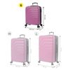 Maleta Trolley Grande Color Rosa - Bazy +