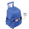 Mochila Escolar Con Ruedas Color Azul Marino - Trik L