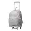 Mochila Escolar Con Ruedas Color Gris - Trik L