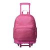 Mochila Escolar Con Ruedas Color Rosa - Trik L