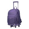 Mochila Escolar Con Ruedas Color Morado - Trik L