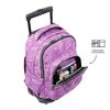 Mochila Escolar Con Ruedas Camuflaje Rosa - Renglones