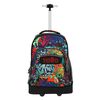 Mochila Escolar Con Ruedas Graffiti - Papel