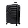 Juego De Maletas Trolley Negro  Totto  Bazy + 47 X 70 X 30.5 Cm  Con Capacidad  97.7 L