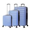 Juego De Maletas Trolley Azul  Totto  Bazy + 47 X 70 X 30.5 Cm  Con Capacidad  97.7 L