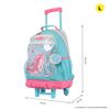 Mochila Infantil Con Ruedas Grande - Pink Ocean