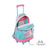 Mochila Infantil Con Ruedas Grande - Pink Ocean