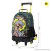 Mochila Infantil Con Ruedas Mediana - Saurus