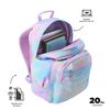 Mochila Escolar Multicolor Luminia - Rayol