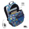 Mochila Escolar Azul Tello - Rayol