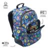 Mochila Escolar Azul Tello - Rayol