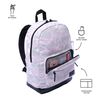 Mochila Juvenil Blanco Iridiscente White - Tocax