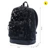 Mochila Juvenil Negro Cubik Black - Tocax