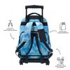 Mochila Escolar Con Ruedas Azul Bubul - Renglones