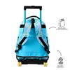 Mochila Escolar Ruedas Desmontable Azul Happy Flow - Tiza