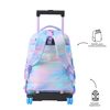 Mochila Escolar Ruedas Desmontable Multicolor Luminia - Tiza