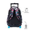 Mochila Escolar Ruedas Desmontable Negro Misato - Tiza