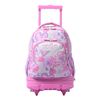 Mochila Escolar Ruedas Desmontable Rosa Amalia - Tiza