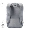 Mochila Urbana Gris Gray Mix - Megumi M