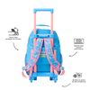 Mochila Infantil Con Ruedas - Llama M