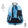 Mochila Escolar Adaptable A Carro Azul Bubul - Acuareles