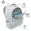 Mochila Juvenil  Eco-friendly Gris Micro Chip - Eufrates