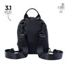 Mini Mochila Urbana Negro - Yuen 2.0