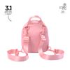 Mini Mochila Urbana Rosa Peachskin - Yuen 2.0