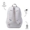 Mochila Para Portátil 14" Beige White Sand - Plaine