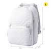 Mochila Pañalera Casual Beige White Sand - Babybao 2.0