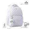 Mochila Pañalera Casual Beige White Sand - Babybao 2.0