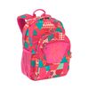 Mochila Escolar Adaptable A Carro  Acuareles Rosa Totto 1ie