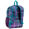 Mochila Escolar Grande  Patchly Morado Totto 7mz