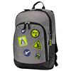 Mochila Escolar  Dilek Gris Totto G48