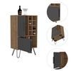 Tuhome Mueble Bar Bajo Vegas  104.1 Cm A X 60.9 Cm An X 34 Cm P. Miel