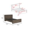 Tuhome Marco De Cama Completo Galanto 150.4cm L X 218.9cm P X 98cm